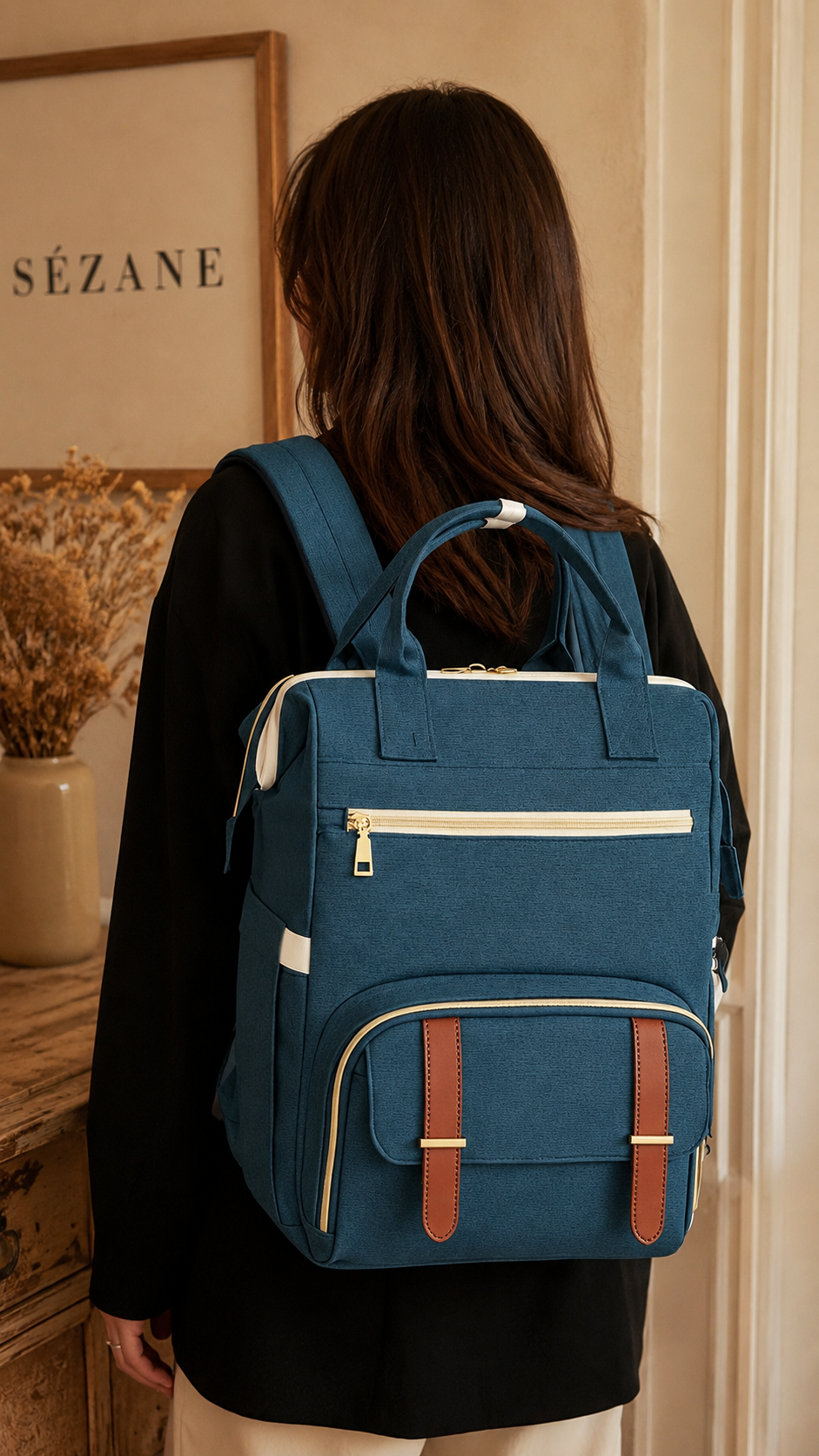 Sac à dos isotherme Olane Le Beau — compartiment isotherme amovible avec divider Velcro