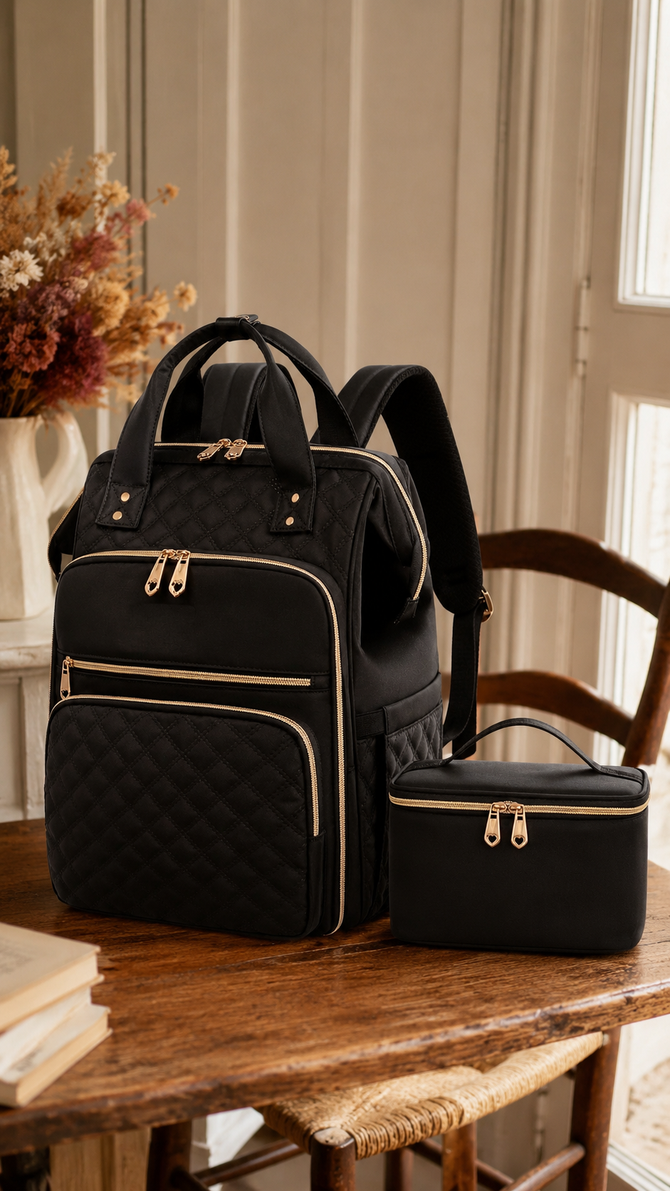 Sac à dos isotherme Olane Le Confident — lunch box isotherme assortie incluse