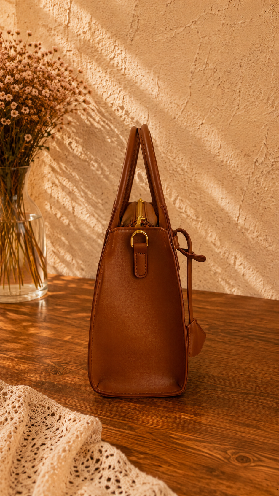 Sac à main Olane Été Anel — vue avec bandoulière portée épaule