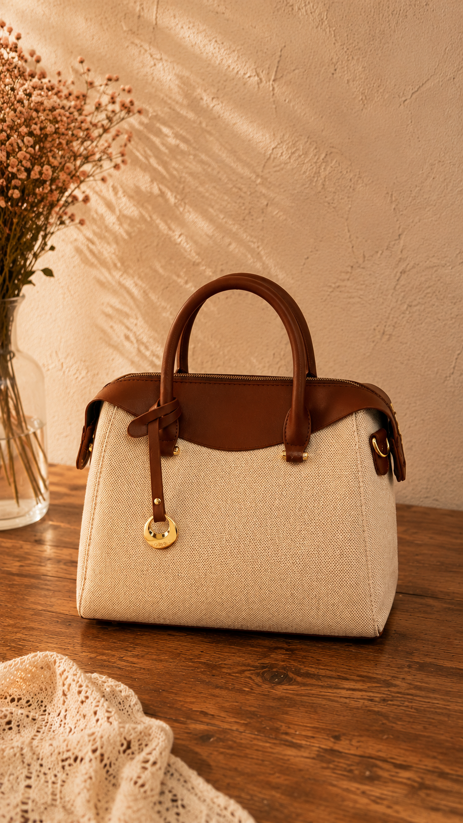 Sac à main Olane Été Vanille — vue lifestyle