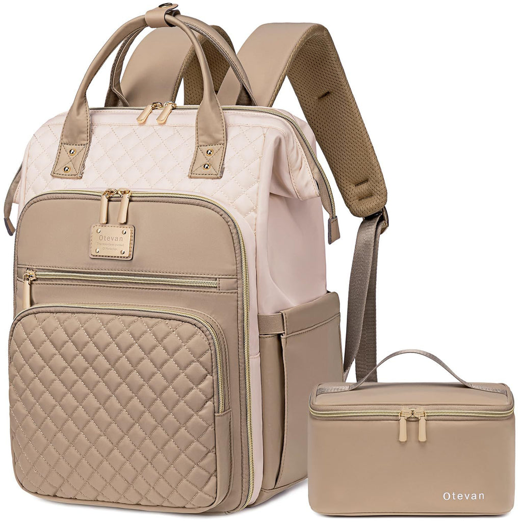 Le Tissé Olane — motif khaki & beige